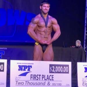 Mens First Place Pro Card Winner
