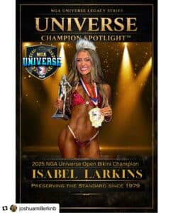 NGA Bikini Universe Pro Card Winner