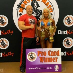Bikini pro card winner client