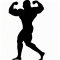 bodybuilder posing